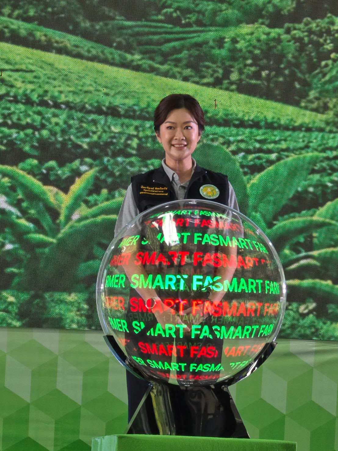 title - ส.ป.ก. ร่วมในพิธีเปิดโครงการงานเวทีนวัตกรรมเสริมสร้าง Smart Farmer รุ่นใหม่ Agri-Innovation Forum ณ จังหวัดสุโขทัย